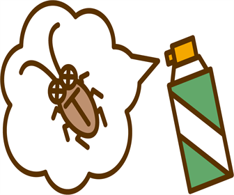 ゴキブリ用殺虫剤の使い方